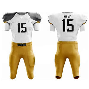 Wholesale Plus Size American Football Uniform Breathable <b>Polyester</b> Sport Tops Customized Team <b>Shirts</b> with Unique High Quality - Product Image 1