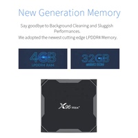 Fábrica de Smart TV Box X96 Max+ con el Último Chipset, 4 GB, 32 GB, 64 GB, Amlogic S905x3, Android 4K, TV Box X96 Max Plus