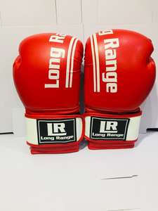 Guantes de Boxeo de Cuero y PU, Guantes de Entrenamiento de Muay Thai con Logotipo Personalizado, Ajuste Cómodo, Larga Duración, Mejor Precio al por Mayor - Product Image 2