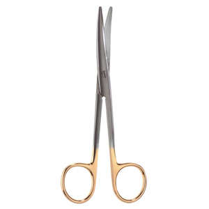 Purple GORNEY — ciseaux TC 6 12 (16.5 cm), angle (20.5cm) TC - Product Image 2