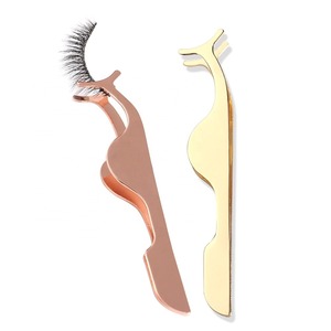 Ensemble de pinces droites pour Extension de cils, meilleure qualité, poignée en diamant, en acier inoxydable, marque privée - Product Image 5