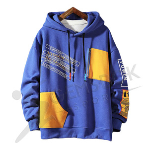 Sudaderas con Capucha Personalizadas al por Mayor para Hombre, Otoño/Invierno 2021, Sudadera Informal con Capucha y Forro Polar Estampado, Logotipo Personalizado, Colores Personalizados, 100% Algodón - Product Image 3