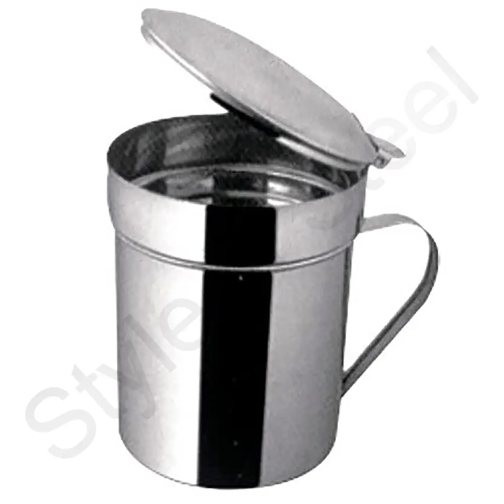 Contenitore per olio Set di contenitori per chicchi di caffè da cucina ermetici in acciaio inossidabile contenitore per alimenti da cucina in metallo