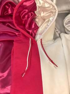 เสื้อสเวตเตอร์สำหรับผู้ชาย, เสื้อสเวตเชิ้ตผ้าซาตินมีฮู้ดลายบุผ้าซาตินปักโลโก้ขนาด XS 6XL - Product Image 6