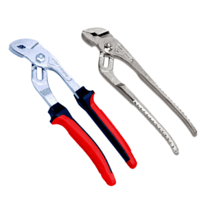 Pince à épiler multifonctionnelle de qualité industrielle, en acier au carbone, outil de bricolage, poignée en plastique souple, mesure impériale - Product Image 1