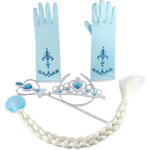Cosplay Princess Halloween <strong>Fairy</strong> Kids <strong>Dress</strong> <strong>up</strong> Luxury Style Elsa &amp; Anna Fashion Girl Costume with Pants for Age Group - Product Image 2