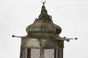 Nouveau à la main Décoratif Métal Oignon Dôme Lanterne pour la maison intérieure et extérieure décoration dans la meilleure qualité - Product Image 3