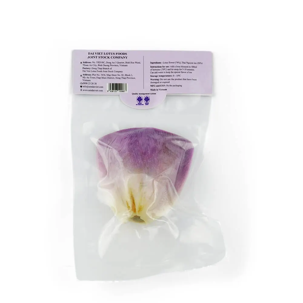 Hand Made Frozen lotus flower tea Herbal Green persistent insomnia improve sleep