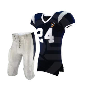 Uniforme de fútbol americano transpirable diseño de talla grande al por mayor - Product Image 5