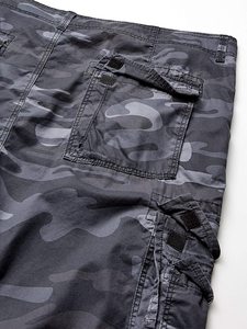 Good Quality Custom Color Six Pocket Pure Cotton Short Pants Mens Cargo Shorts - Product Image 4