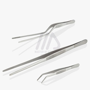 Pincettes d'alimentation pour bébés, pinces à grappin, en acier inoxydable, variété de couleurs et de tailles disponibles, accessoires de cuisine et d'outils, vente en gros - Product Image 4