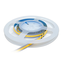 DC12/24V ac220v Flexible Dotless COB LED Stripe Lights pour le rétro-éclairage