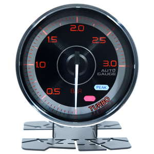 Indicador de aumento eléctrico LED, 60mm, 0-3Bar, esfera metálica - Product Image 3