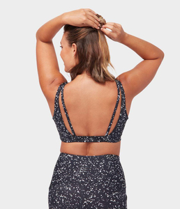 Ensemble de yoga avec impression par Sublimation pour femmes, sur mesure, vêtements d'entraînement, de fitness, soutien-gorge de sport - Product Image 4