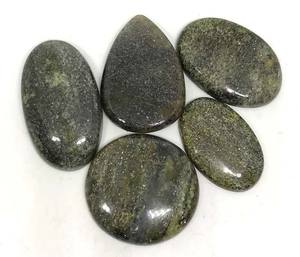 หินอัญมณี Cabochon แบบธรรมชาติสีดำ,พลอยทรงหลวมแบบ Cabochon ฟรีไซส์สำหรับทำเครื่องประดับ - Product Image 2