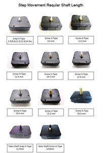 Step <b>Movements</b> With Plastic Hanger for Wall <b>Clock</b> - Product Image 3