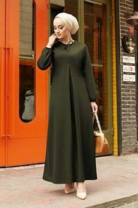 Nouvelle saison femmes vêtements islamiques Abaya caftan tunique dubaï arabe musulman mode islamique qualité turque - Product Image 2