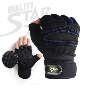Suyall — gants en cuir de perte de poids, accessoire de Gym, design personnalisable, élégants, avec support de poignet - Product Image 1