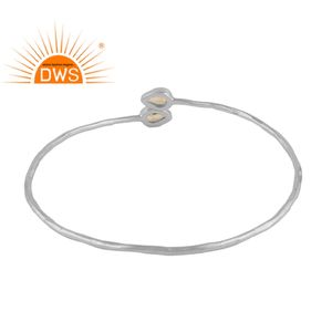 Bracelet en argent Sterling 925 pour femmes, pierre précieuse, bijoux, vente en gros - Product Image 3