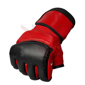 ถุงมือ MMA สำหรับนักกีฬาอาชีพ ปรับแต่งได้ ขนาด 6oz 8oz ทำจากหนัง สำหรับศิลปะการต่อสู้และมวย พร้อมโลโก้สั่งทำพิเศษ สวมใส่สบาย - Product Image 2