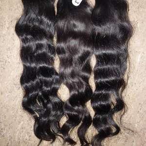 Extensiones de cabello Remy indio virgen de alta calidad Premium Tipo de cabello humano Premium - Product Image 1