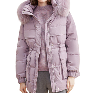 Vestes en fourrure pour femmes, blouson chaud d'hiver de haute qualité, doudoune à bulles dans le dos, fourrure durable, grande taille, - Product Image 1