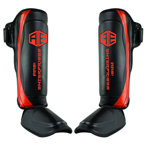Protège-tibia en cuir professionnel pour Taekwondo Arts martiaux et MMA Logo personnalisé Karaté Pied Équipement de protection Shorts - Product Image 5