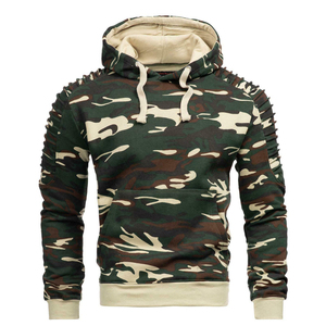 Ropa de calle de alta calidad, sudaderas con capucha de camuflaje personalizadas, recién llegado, ropa de invierno, Jersey cálido con capucha para hombres - Product Image 1