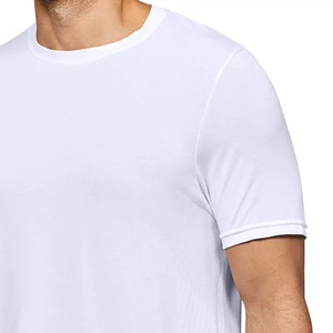 Customized logo Design Men Wear white T.Shirts Summer For Men Summer Collection pure organic cotton fabric - Product Image 6