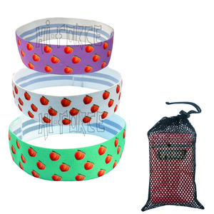 Wholesale Custom Logo Yoga Booty <b>Bands</b> Gym Fitness Hip Circle Fabric <b>Bands</b> <b>Exercises</b> Gymnastics Strength Training Workout <b>Band</b> - Product Image 5
