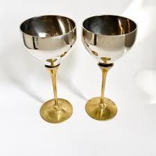 Designer Brass <b>Wine</b> <b>Goblet</b> Handmade Engraved Chalice Vintage Metal Cup Antique Finish Drinking Glass Barware Wedding Decor - Product Image 3