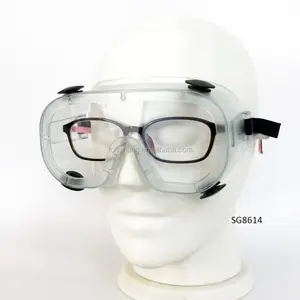 Made in Taiwan chemische sicherheit goggle mit indirekte vent