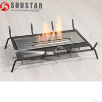 Mini grille de feu d'éthanol mignonne pour les cheminées de maison de décoration de salon