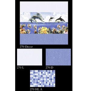 Azulejos de pared digitales de diseño de baño de cerámica 30x45cm - Product Image 4