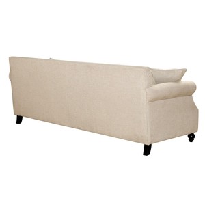 Funda de Sofá Cama Seccional de Tres Plazas de Diseño Industrial en Cuero PU Económico para Sala de Estar, Muebles Cómodos - Product Image 4