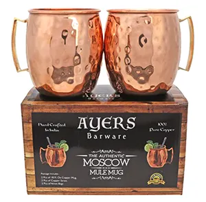 Indian Coffee Mug Pure Hammered Copper Mule Mug Moscow Mule Set Of 2 For cocktails whisky champagne wine and other ice drinks