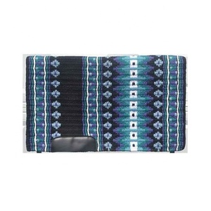 Tapis de selle d'équitation occidentale fabriqué à la main par des artisans qualifiés OEM - Product Image 1