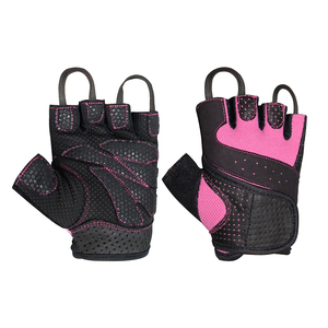 Gants d'haltérophilie pour femmes, gantelets de maintien - Product Image 1