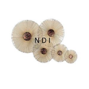 Hôtel Restaurant & Décoration intérieure Panneau d'art mural Qualité durable Conception personnalisée Tenture murale Art mural en métal - Product Image 2