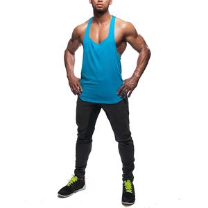 Stringers Vest Gold Supplier Gym Tank Top Custom Printed Stringers Vest T-Back Singlets - Product Image 5