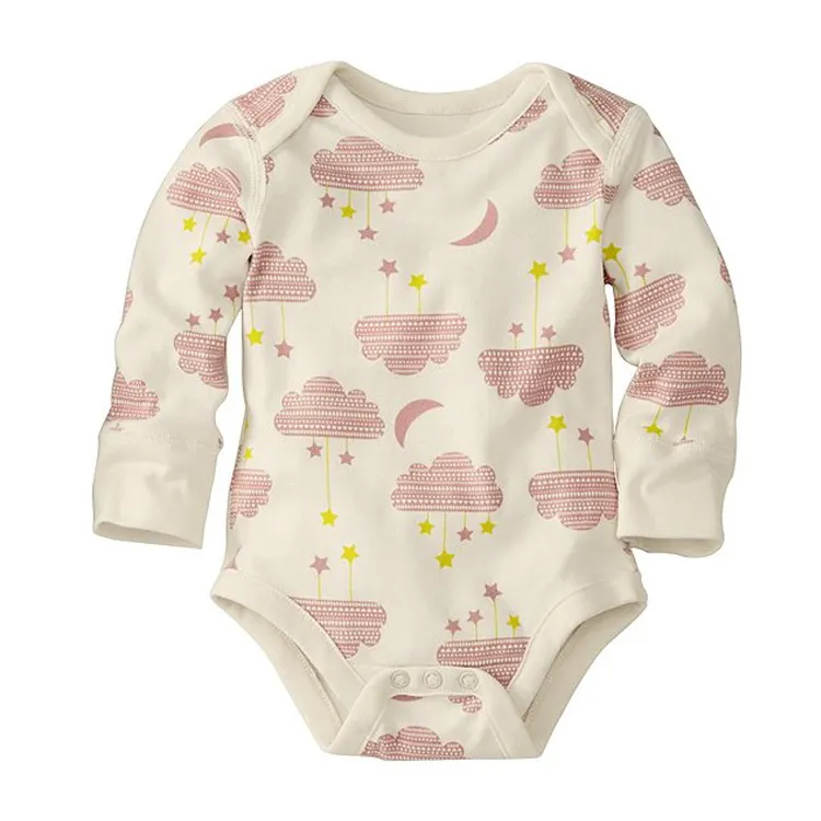 OEM יצרן 0-3months יילוד בגד גוף תינוק בגדי תינוק בגדי יוניסקס Rompers לתינוקות ילדים פעוטות