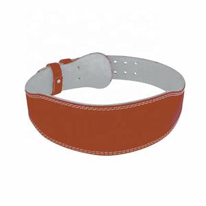 Cinturón de gimnasio de entrenamiento CrossFit de 4 "personalizado al por mayor, cinturón de cuero resistente para levantamiento de pesas, cinturón de Fitness transpirable inferior de madera trasera - Product Image 3