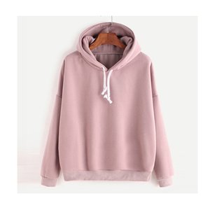 Sudadera con capucha de manga larga para mujer, chaqueta con capucha para mujer, sudadera con cordón, prendas de vestir, ropa Sexy OEM - Product Image 4