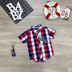 Chemise à carreaux 100% coton pour enfants, garçons, tout-petits, chemises en flanelle à carreaux pour enfants - Product Image 6
