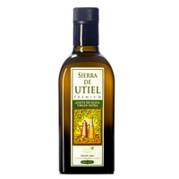 Aceite de Oliva Virgen Extra clásico, botella de vidrio de 500ml, prensado en frío, hecho en España