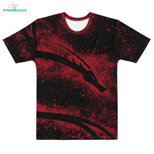 เสื้อยืดโพลีเอสเตอร์คุณภาพดีที่สุด/พิมพ์โลโก้ 3 มิติ และชื่อทีมด้วยเทคนิคการพิมพ์แบบระเหิด - Product Image 3