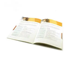 Benutzer definierter farbiger gedruckter Taschenbuch-Werbetools-Katalog