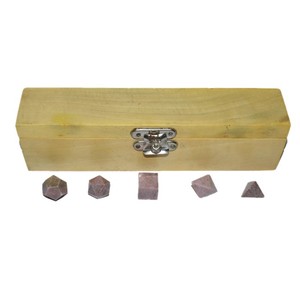 Grossiste Lepidolite 5pcs Set de Géométrie Sacrée | Lepidolite 5pcs Set de Géométrie Sacrée à vendre Articles de guérison Métaphysique acheter - Product Image 1