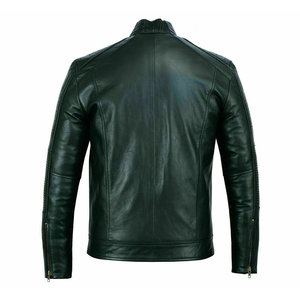 Leather Jacket Men's & Women's High Quality Customized Design Customize Logo in High Quality - Product Image 3