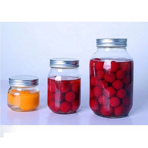 Bocaux en verre à large ouverture de 32 OZ avec couvercle à vis en acier inoxydable de 86 mm pour la fermentation des légumes et des fruits - Product Image 5